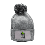 Grey Bobble Hat
