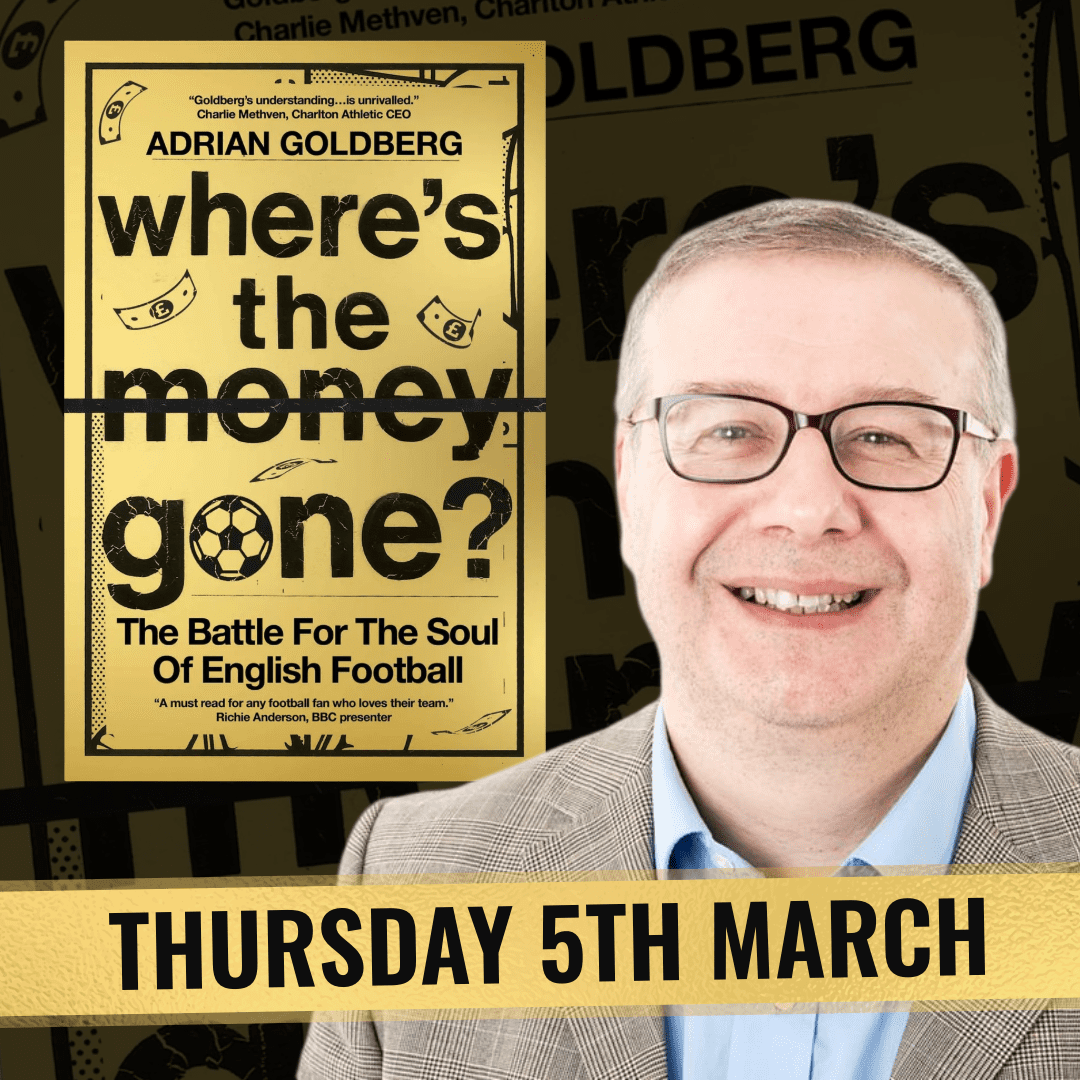 Adrian Goldberg Book Talk & Signing