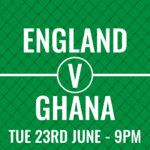 England v Ghana Entry